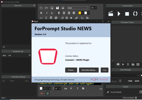 ForPrompt Studio 3.6 build (20250204) CRACK TELEPROMPTER SOFTWARE - Image 4