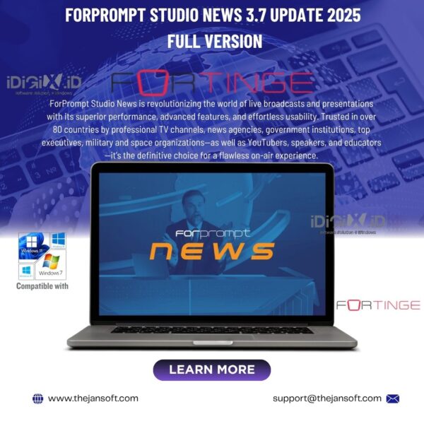 ForPrompt Studio News 3.7 build (20250602) Crack: The Ultimate Teleprompter for Broadcasters & Presenters