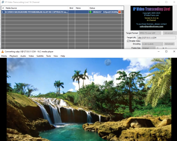 IP Video Transcoding LiveVersion 6.5.6.1a (16 Channel) Lifetime - Image 4