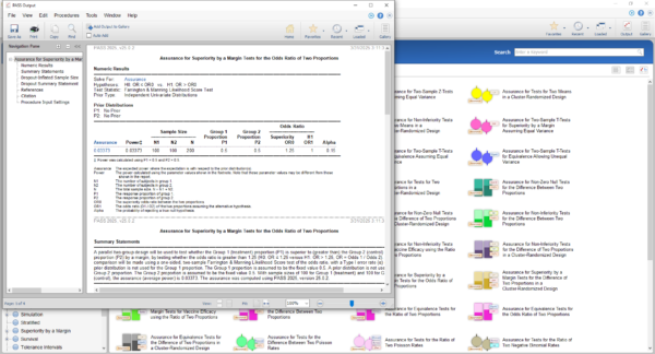 PASS 2025 VERSION 25.2 PRO PERPETUAL LICENSE | Sample Size Software | Power Analysis Software - Image 4