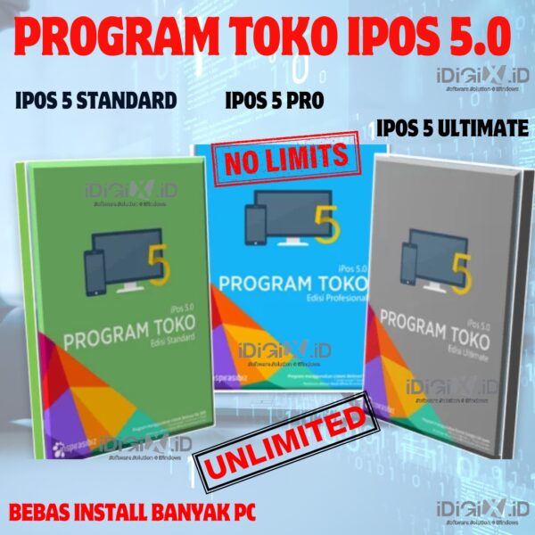 Inspirasibiz Program Toko IPOS 5 - Software Penjualan Dan Stok Barang Siap Pakai