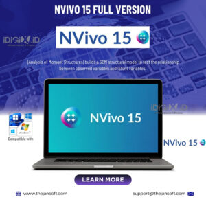 NVivo 15 Full Version  Program qualitative and mixed methods data