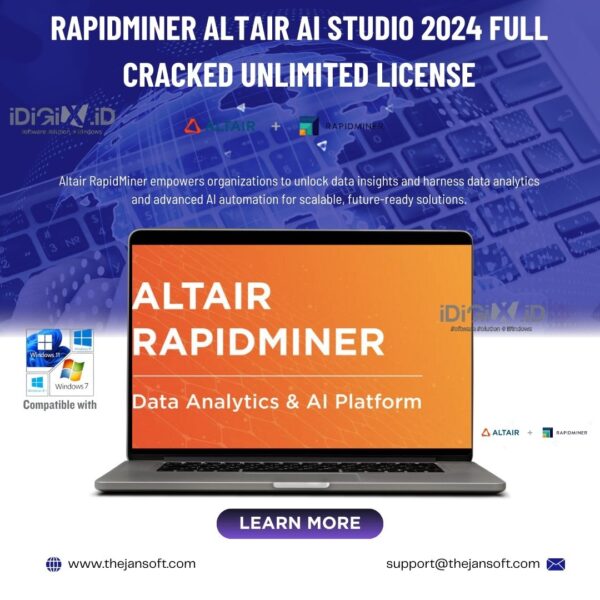 RapidMiner Altair AI Studio 2024 Full Cracked Unlimited License