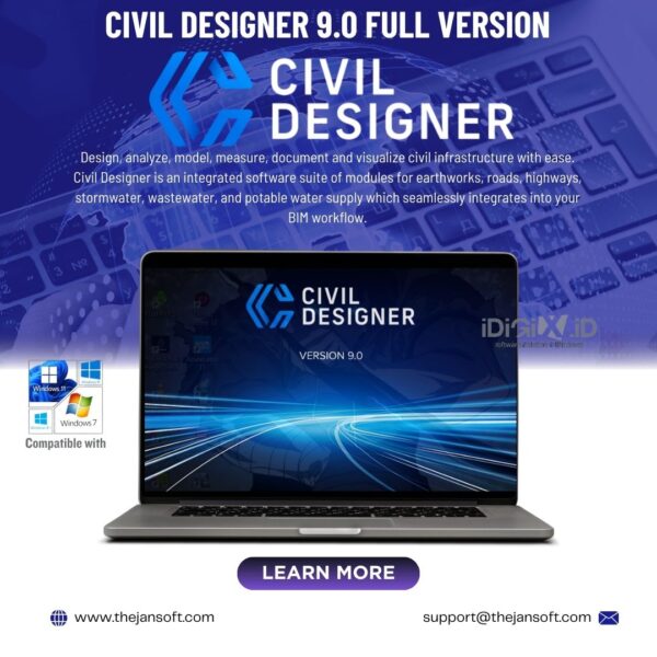 Civil Designer 9.0 x64 Crack Full version