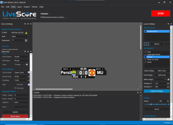 LIVESCORE PROFESSIONAL EDITION 2.8 FULL VERSION - Image 3
