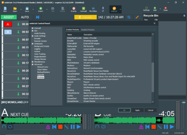 mAirList Radio Automation Professional Studio 2025 With All Module Add-Ons Paid Working - Image 6