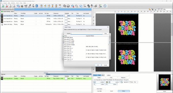 CADlink DTF Direct To Film Edition V11 - Image 4