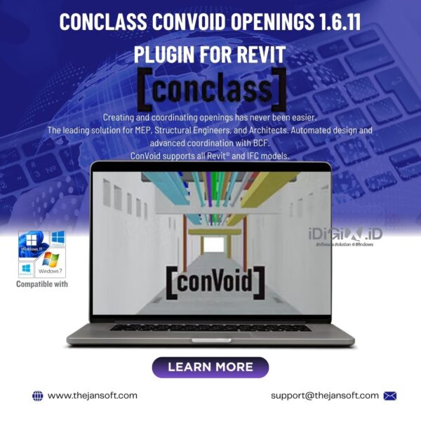 conclass ConVoid Openings 1.6.11 Plugin For Revit