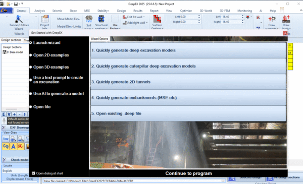 DeepEX v.2025 (25.0.6.5)cracked-Design of Deep Excavations & Tunnels: - Image 2