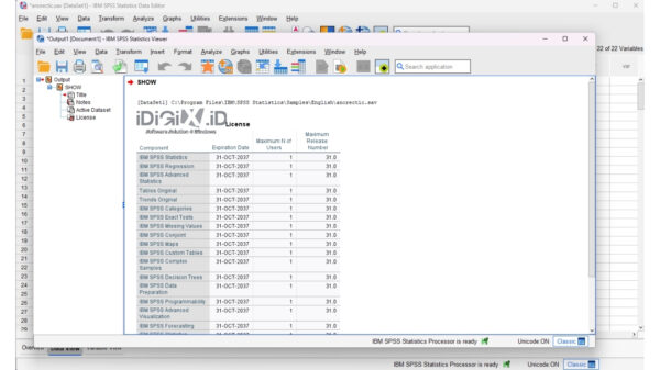 IBM Statistics SPSS 31 For Windows and MacOs Full Version - Image 5