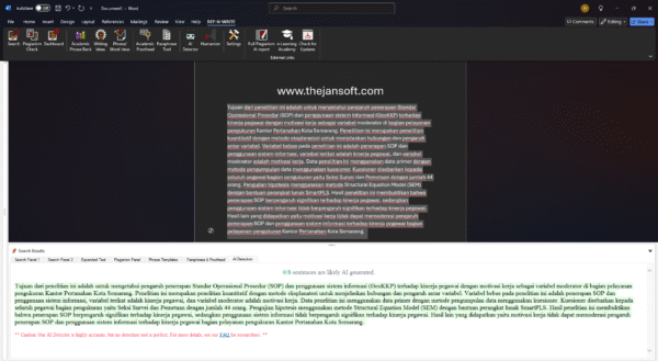 REF-N-WRITE v7.0 Scientific Research Paper Writing Software full version - Image 3