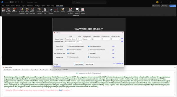 REF-N-WRITE v7.0 Scientific Research Paper Writing Software full version - Image 4