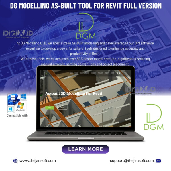DG Modelling As-Built Tool for Revit crack